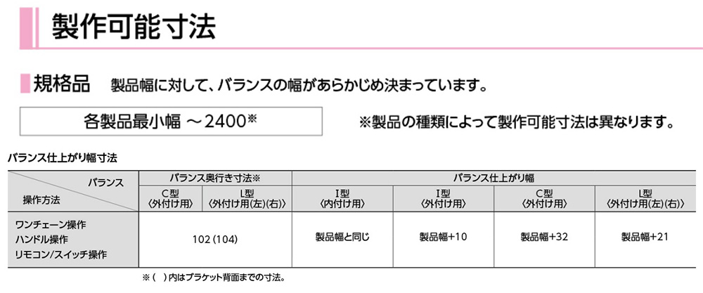 仕上がり寸法