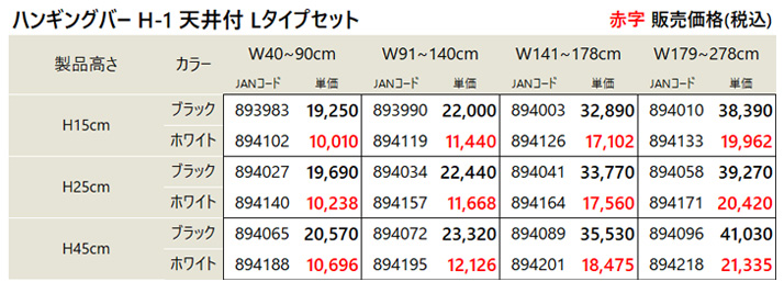 価格表