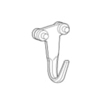 toso-picturerail-option-cap-t-tc-hook-30A-white