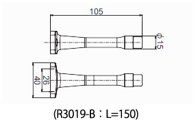 金物 R3019~R3019-B リラインス バスルーム・アクセサリー ドア