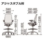 itoki-chair-nort-kj-137dlp-8