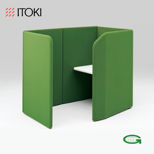 itoki-set-cacomi-focusbooth-chairtype-laz-324gz