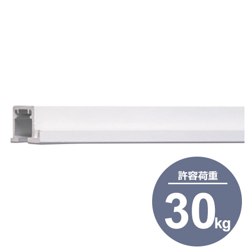 toso-picturerail-t-3n-separate-production-rail-white-no-crewholes