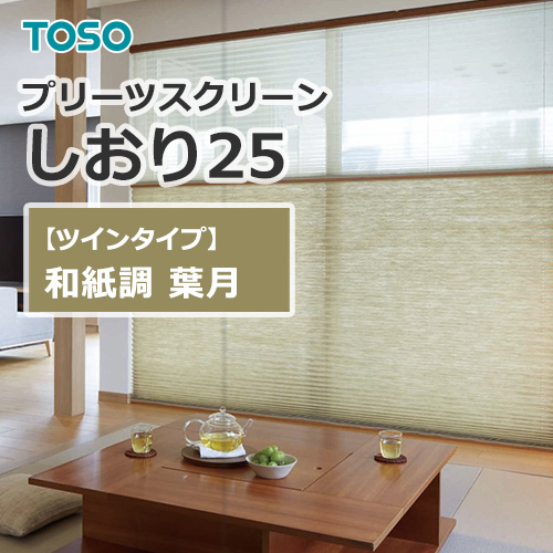 toso_pleated_screen_japanese_twin_TP8026
