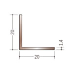 soken-aluminum-angle-28020