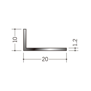 soken-aluminum-angle-28050