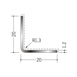 soken-aluminum-angle-29091