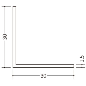 soken-aluminum-angle-55093