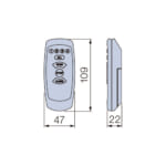 tachikawa-curtainrail-option-infrared-address-remote-controller