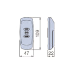 tachikawa-curtainrail-option-infrared-single-remote-controller