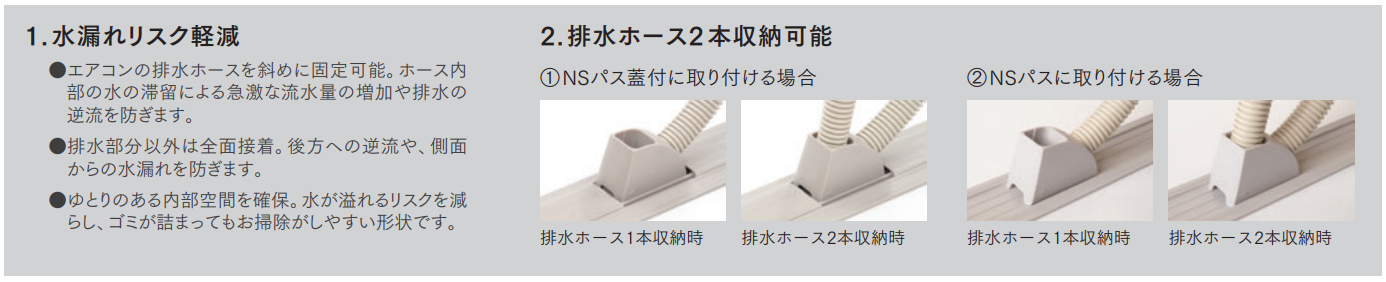 副資材 NSK101~NSK114 東リ NSパス用ホース固定材 (20個入1ケースから