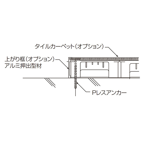 上がり框型材